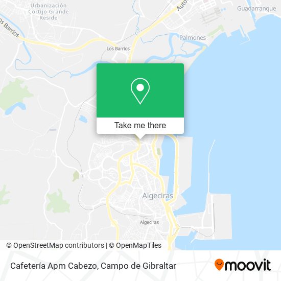 Cafetería Apm Cabezo map