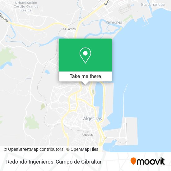 Redondo Ingenieros map