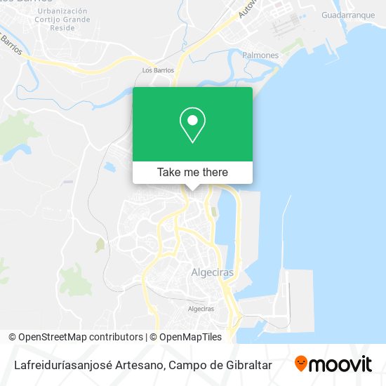 mapa Lafreiduríasanjosé Artesano