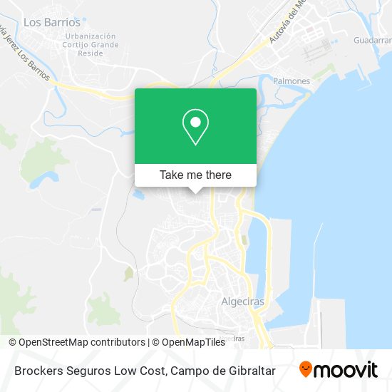 Brockers Seguros Low Cost map