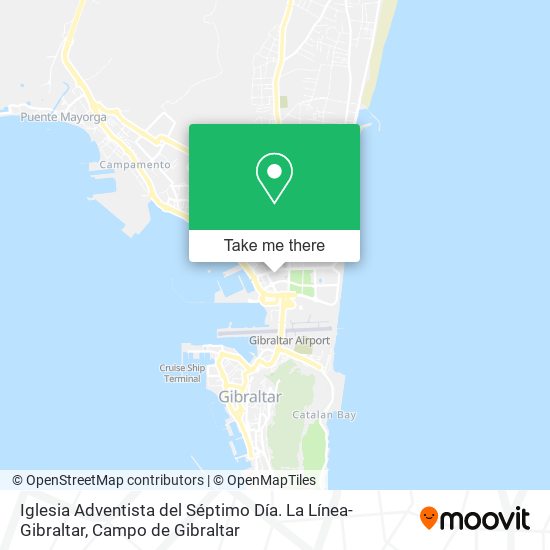 Iglesia Adventista del Séptimo Día. La Línea-Gibraltar map