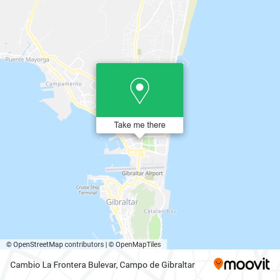 mapa Cambio La Frontera Bulevar