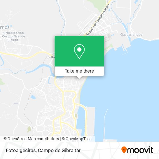 Fotoalgeciras map