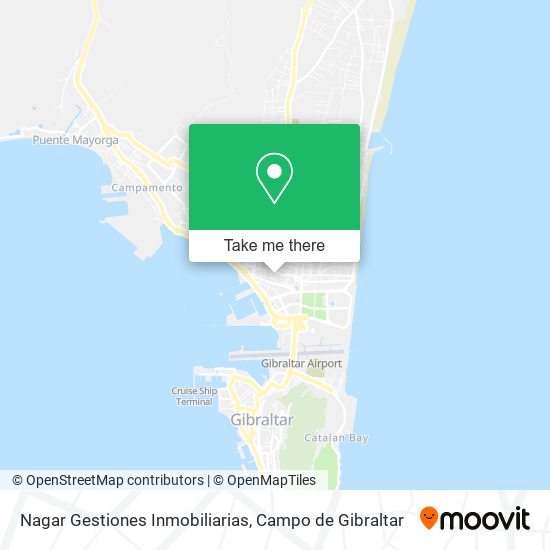 Nagar Gestiones Inmobiliarias map