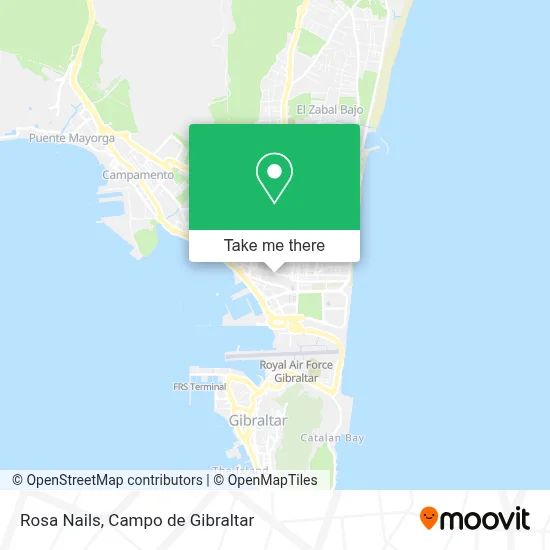 Rosa Nails map