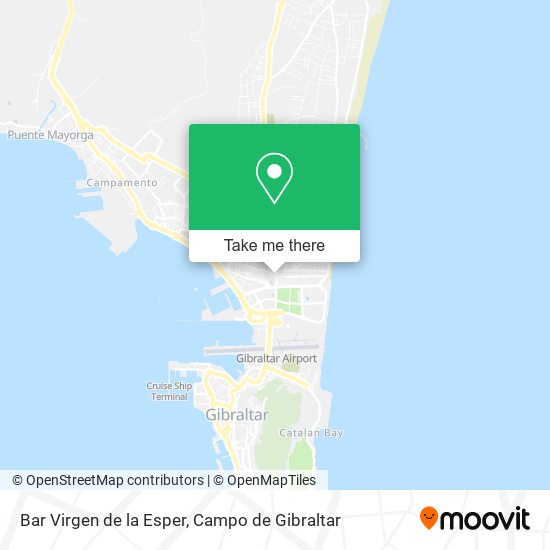 Bar Virgen de la Esper map