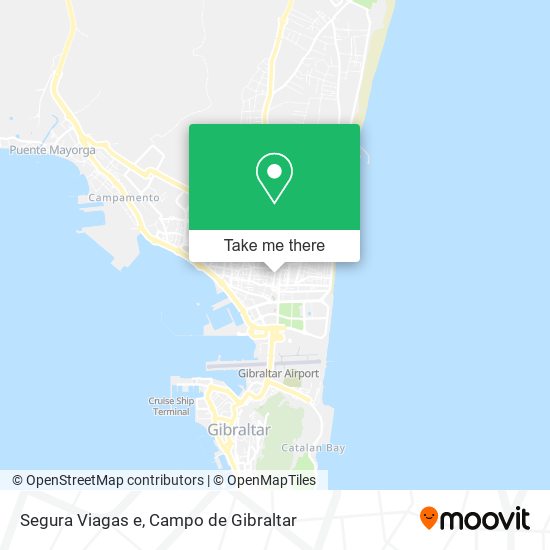 mapa Segura Viagas e