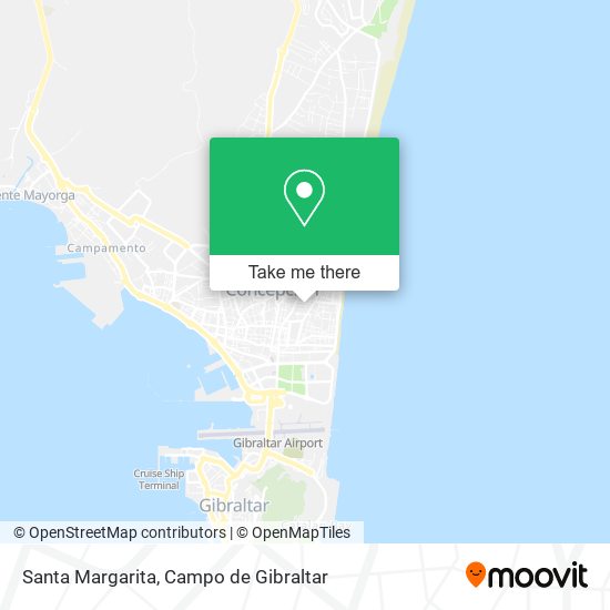 mapa Santa Margarita
