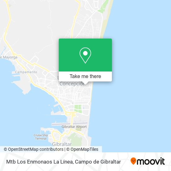 mapa Mtb Los Enmonaos La Línea