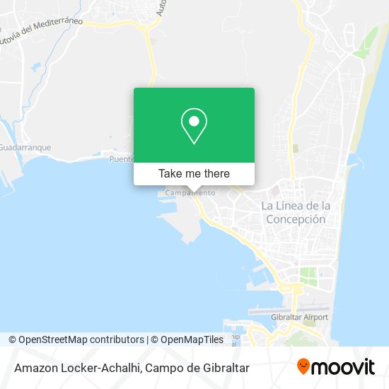 Amazon Locker-Achalhi map