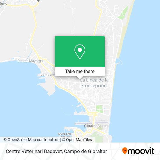 Centre Veterinari Badavet map