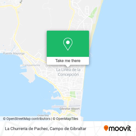 La Churrería de Pachec map