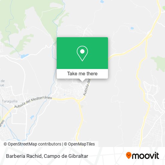 Barbería Rachid map