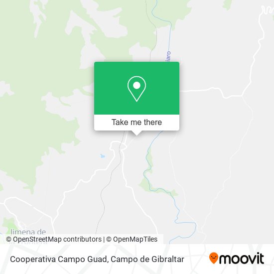 mapa Cooperativa Campo Guad