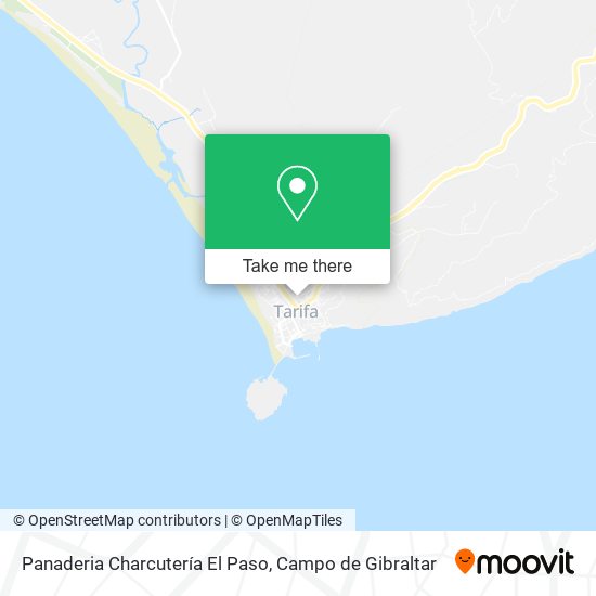 Panaderia Charcutería El Paso map