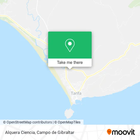 Alquera Ciencia map
