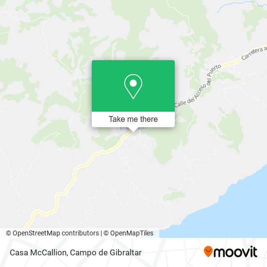Casa McCallion map