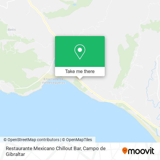 Restaurante Mexicano Chillout Bar map
