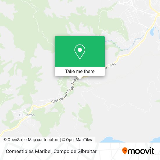 Comestibles Maribel map