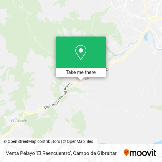 Venta Pelayo 'El Reencuentro' map