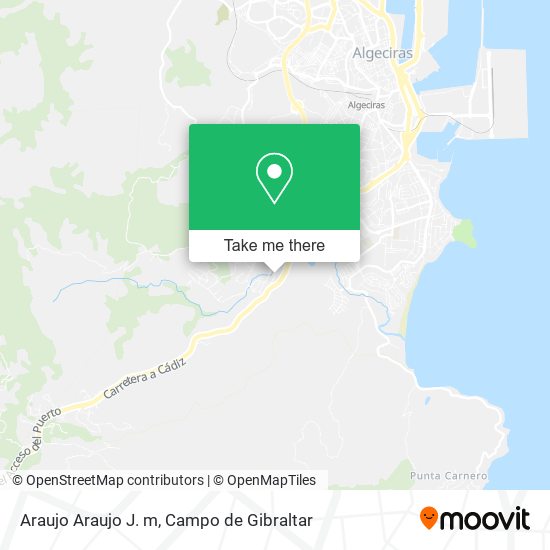 mapa Araujo Araujo J. m