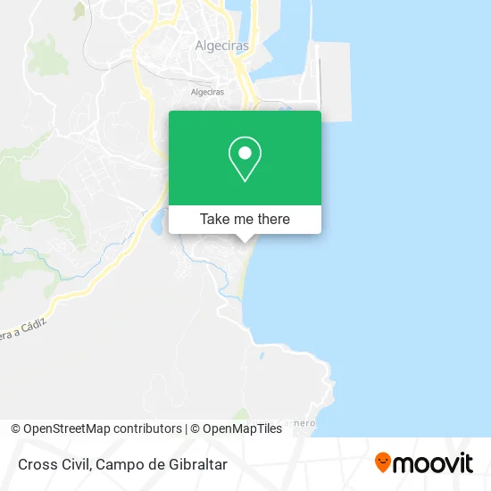 Cross Civil map