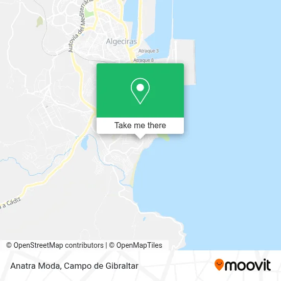 Anatra Moda map