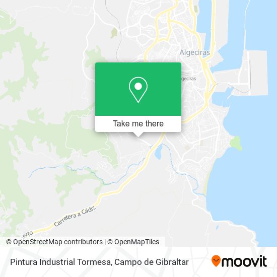 Pintura Industrial Tormesa map