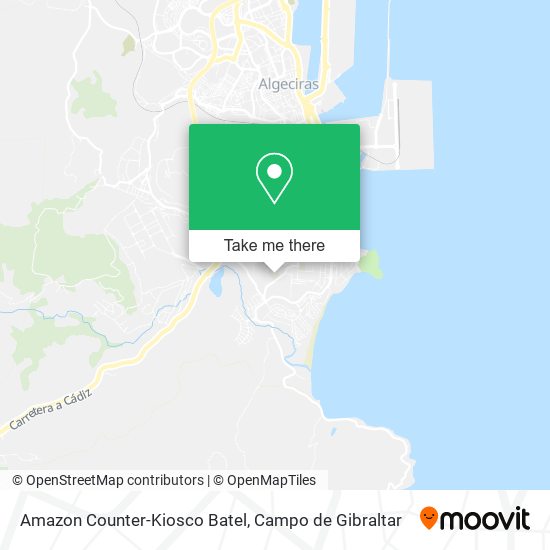 Amazon Counter-Kiosco Batel map