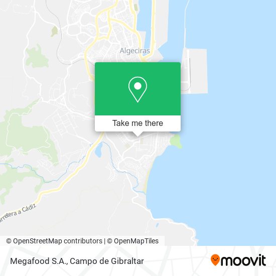 Megafood S.A. map
