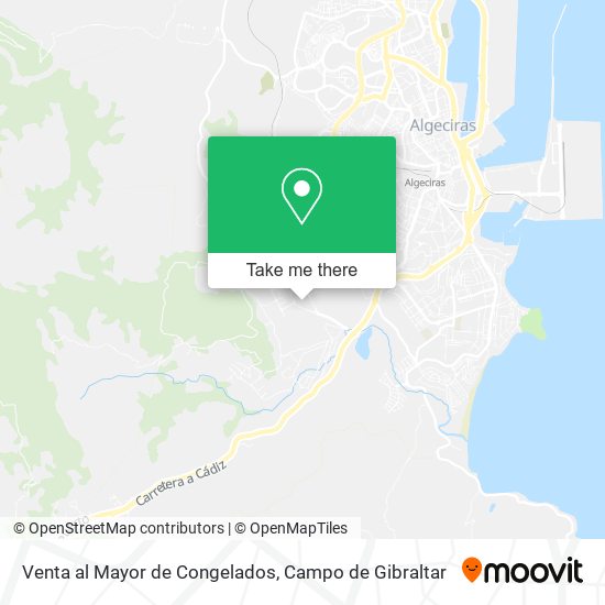 Venta al Mayor de Congelados map