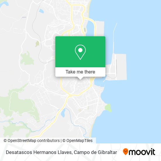 Desatascos Hermanos Llaves map