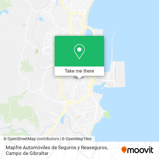 Mapfre Automóviles de Seguros y Reaseguros map