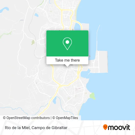 Rio de la Miel map