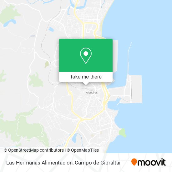 Las Hermanas Alimentación map