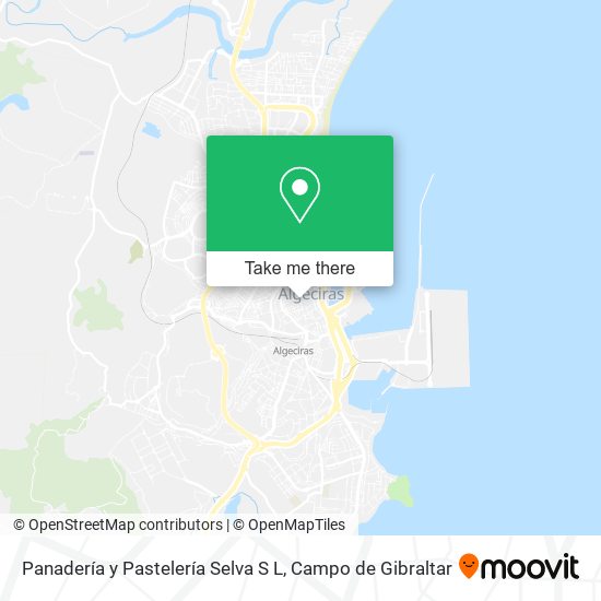 Panadería y Pastelería Selva S L map