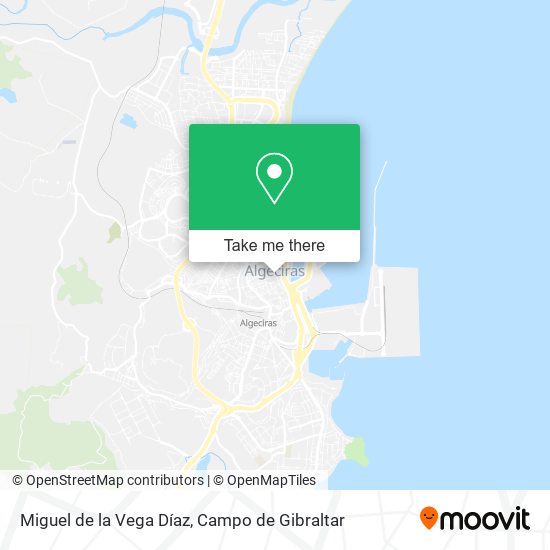 Miguel de la Vega Díaz map