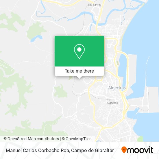 Manuel Carlos Corbacho Roa map