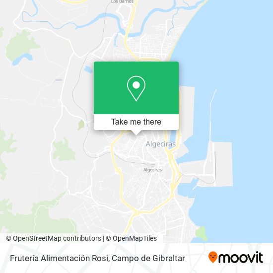 Frutería Alimentación Rosi map