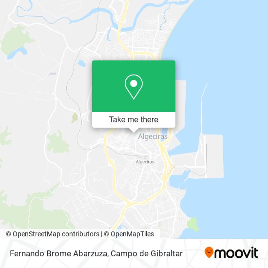 Fernando Brome Abarzuza map