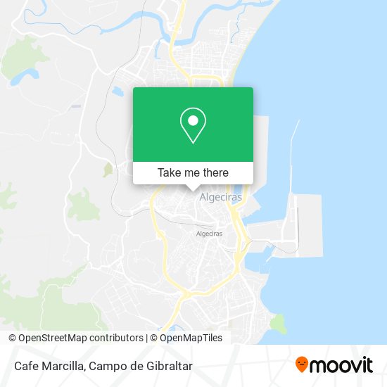 Cafe Marcilla map
