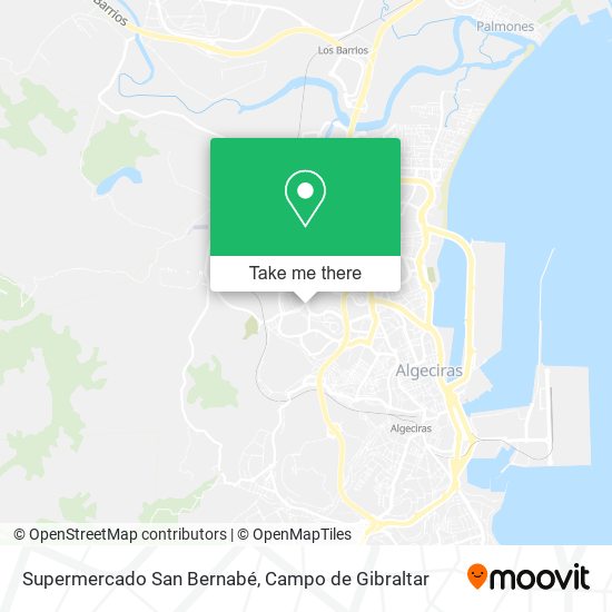 Supermercado San Bernabé map