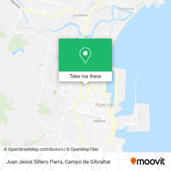 Juan Jesús Sillero Parra map