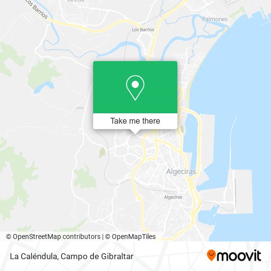 La Caléndula map