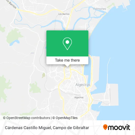 Cárdenas Castillo Miguel map
