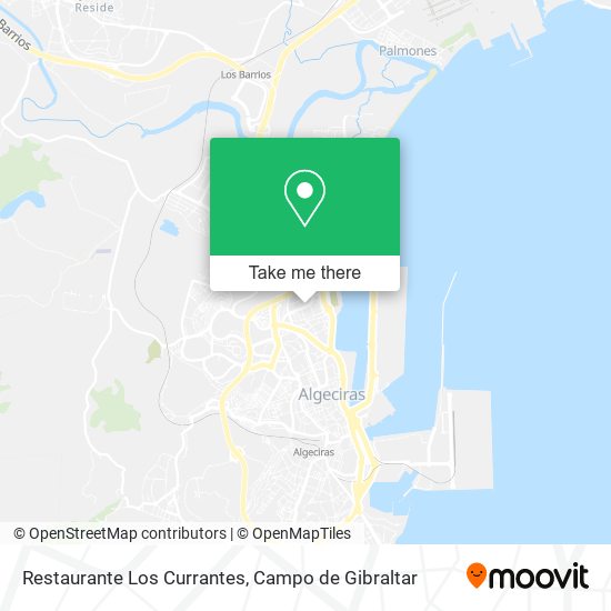 Restaurante Los Currantes map