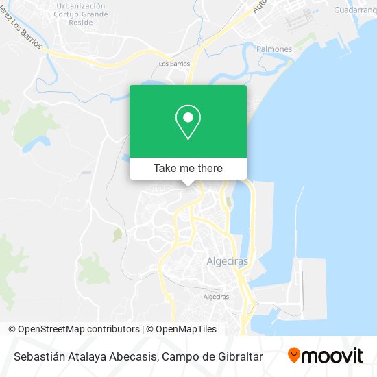 Sebastián Atalaya Abecasis map