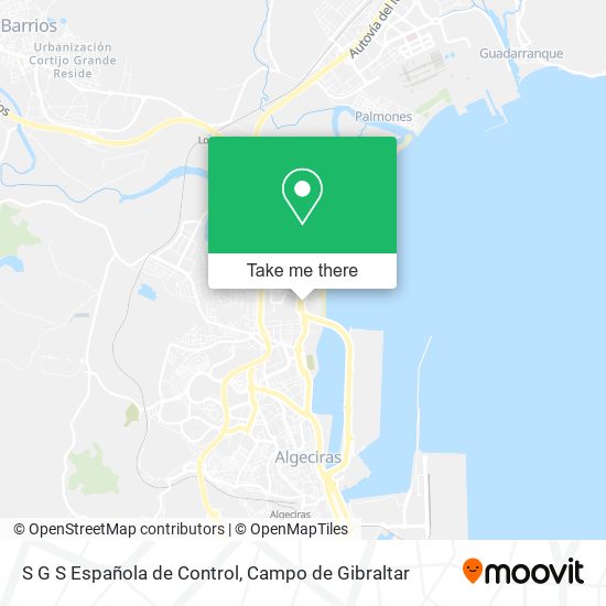 S G S Española de Control map