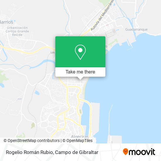 Rogelio Román Rubio map