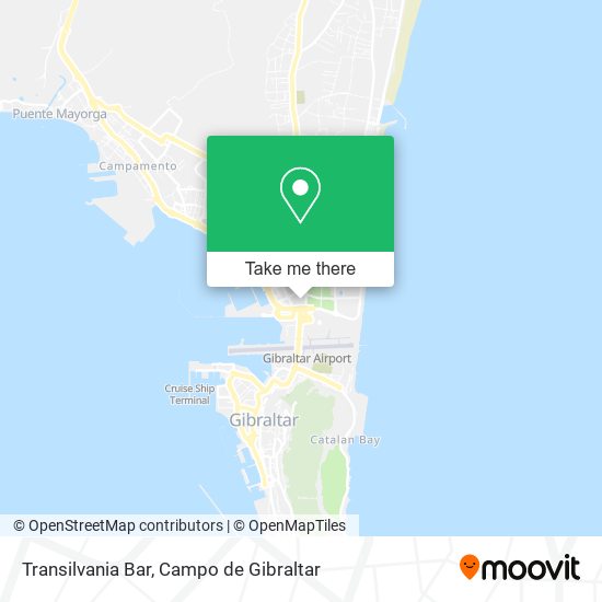 Transilvania Bar map